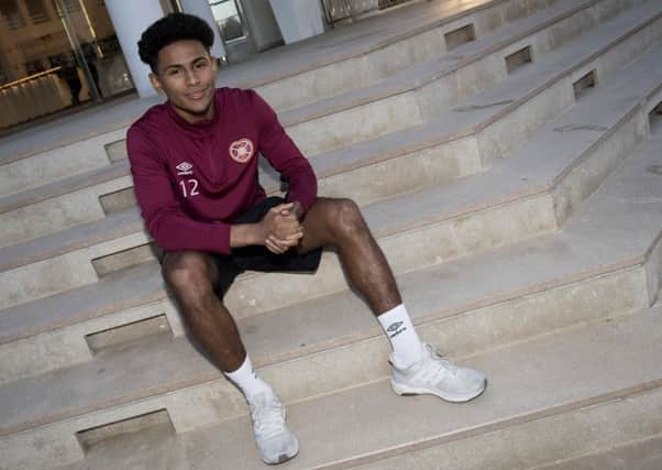 Demetri Mitchell is raring to go with Hearts