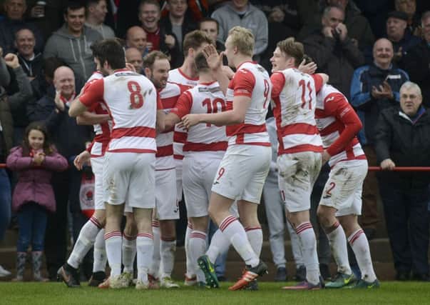 Bonnyrigg Rose are flying high at the top of the Super League. Pic: TSPL