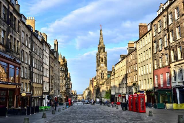 The historic Royal Mile is one of Edinburgh's most famous thoroughfares. Picture: Thinkstock