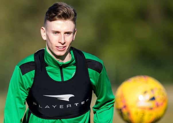 Oli Shaw was handed his Hibs debut by Alan Stubbs
