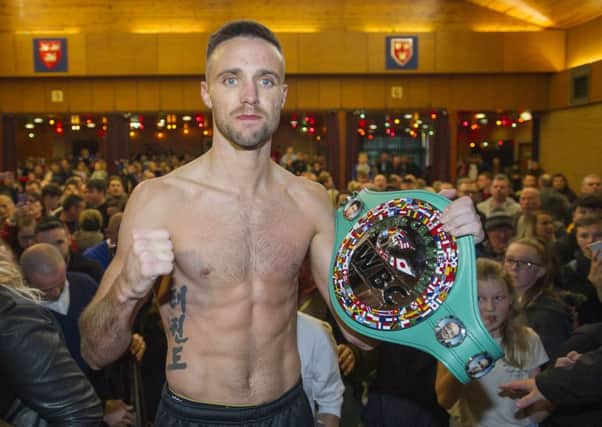 Josh Taylor's next fight will be in March. Pic: TSPL