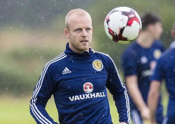 Steven Naismith will bring versatility and quality in the final third to Hearts. Picture: SNS Group