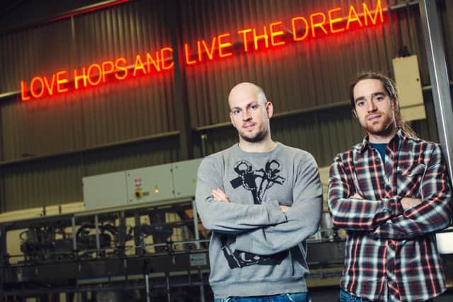James Watt and Martin Dickie have plans to extend the BrewDog brand