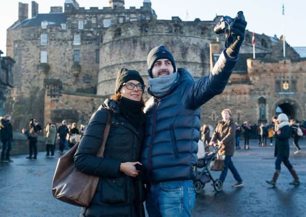 Tourists are a major source of income for Edinburgh (Picture: Ian Georgeson)