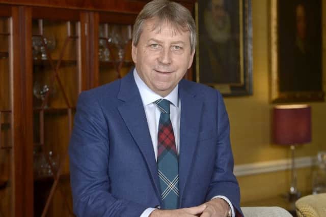 Professor Peter Mathieson will begin his tenure as the next Principal and Vice-Chancellor of the University of Edinburgh later this week by teaching students Picture: Neil Hanna