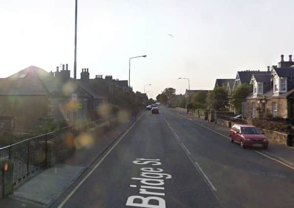 The collision happened on bridge Street, Tranent. Picture: Google