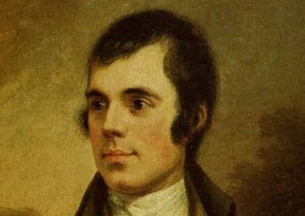 Robert Burns' authenticity comes because of his roots in poverty, struggle and fragility