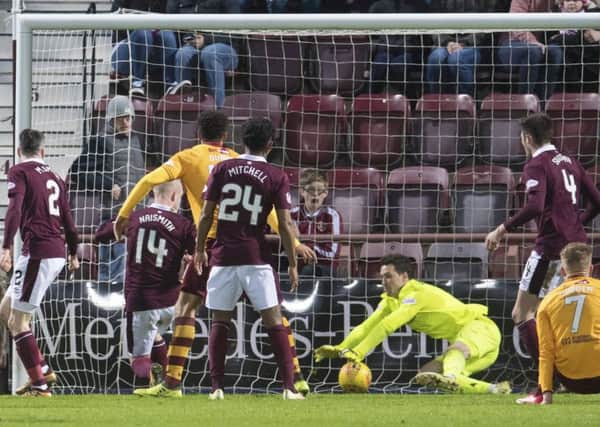 Motherwell equalise in injury time through Curtis Main (not pictured)
