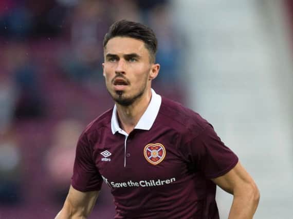 Krystian Nowak is close to leaving Hearts for Greece