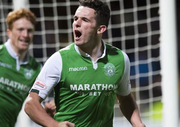 John McGinn scored a double the last time Hibs visited Parkhead - he'll be looking to get on the scoresheet again on Saturday. Picture: SNS Group