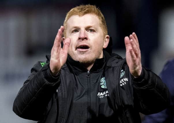 Hibs boss Neil Lennon is happy at Easter Road but the task of leading Scotland is an appealing one