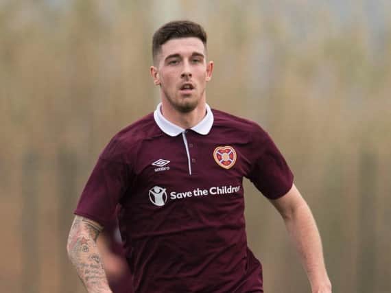 Cole Stockton has left Hearts by mutual consent