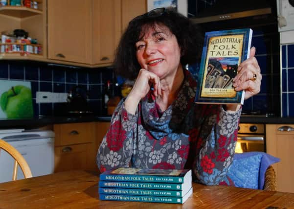 Lea Taylor of Bonnyrigg who has written a book called "Midlothian Folk Tales" and is about to commence a promotional tour around libraries and schools in Midlothian