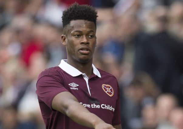 Ashley Smith-Brown was restricted to just three appearances for Hearts