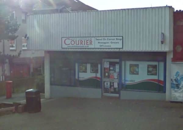 The Tweed Drive Corner Shop in Craigshill, Picture: Google