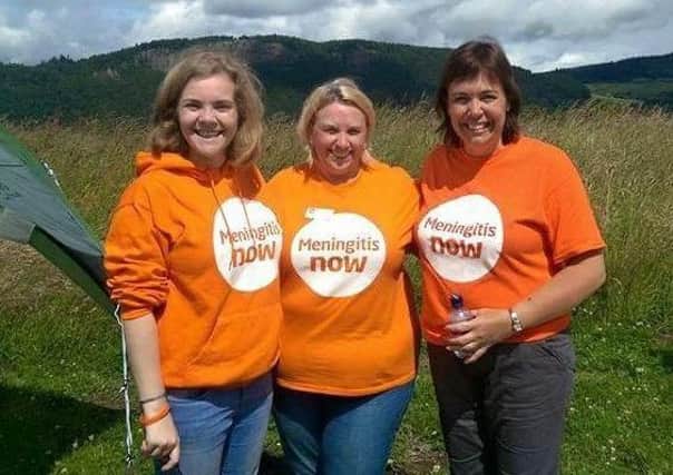 Fiona Yelland, her mum Alison, right, and, Margaret McLaren are looking for support