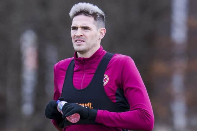 Hearts have had several enquiries for Kyle Lafferty