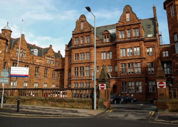 An MRI scanner at the Royal Hospital for Sick Children was out of action