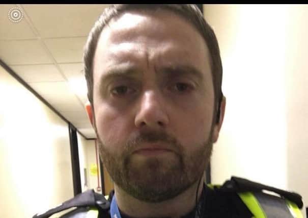 A POLICE officer who stalked his girlfriend after she split from him has been banned from going anywhere near her for the next two years.