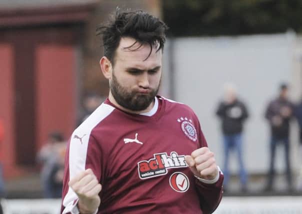 Tommy Coyne scored Linlithgow's fourth goal