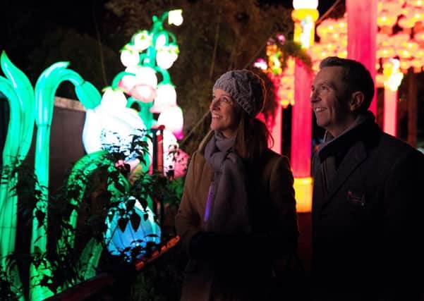 Edinburgh Zoo is hosting a unique Valentine's experience for two nights at The Giant Lanterns of China