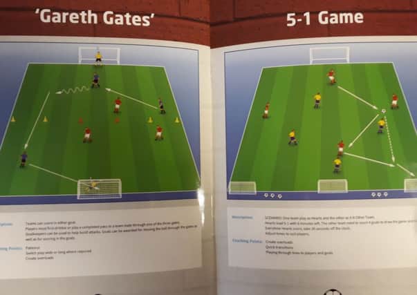 The booklet contains 20 small-sided games