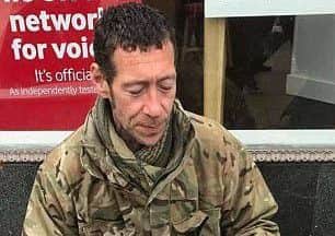 Darren Greenfield Darren was ex Army (Tank Regiment) and was homeless on the streets of Edinburgh for years.