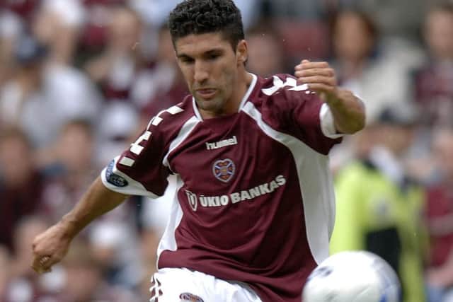Bruno Aguiar was a firm favourite with Hearts fans