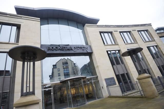 Rockstar North HQ on Holyrood Road