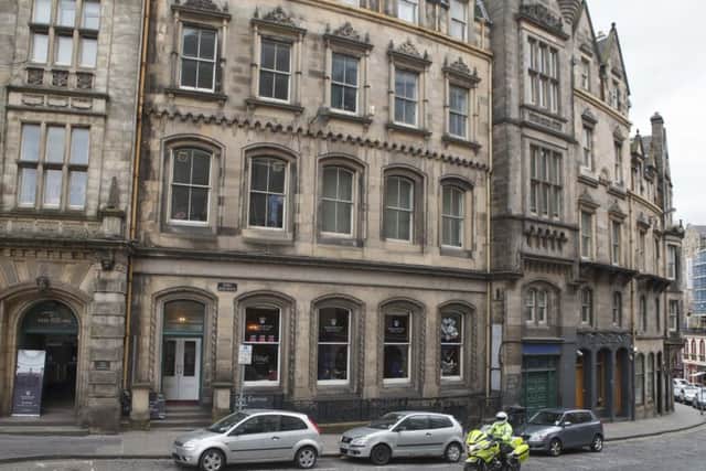 India Buildings on Victoria Street - the site of the new Virgin Hotel in Edinburgh. Picture: Toby Williams