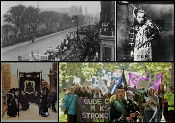Landmark moments from Scotland's suffrage movement.