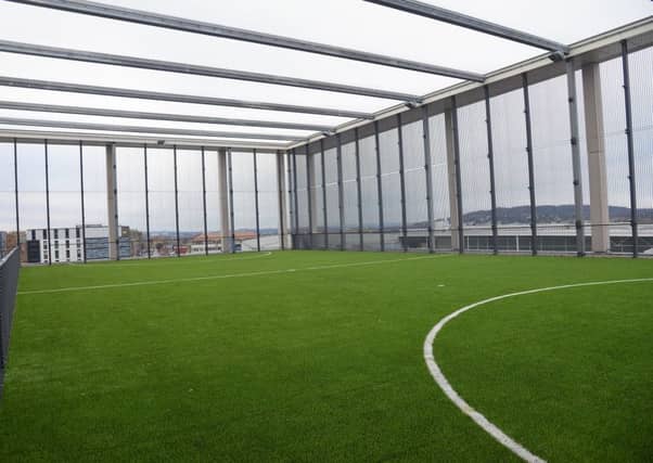 The pitch has a view across the Capital. Picture; Jon Savage