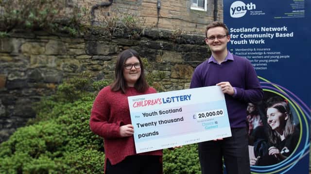 Edinburgh-based charity Youth Scotland is Â£20,000 better off