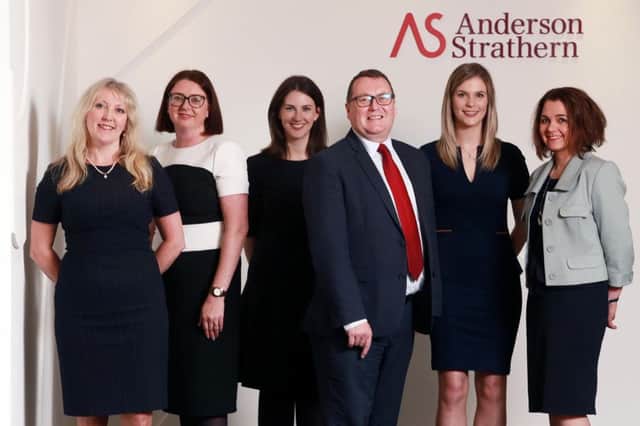 Scottish legal firm Anderson 
Strathern scooped an award.