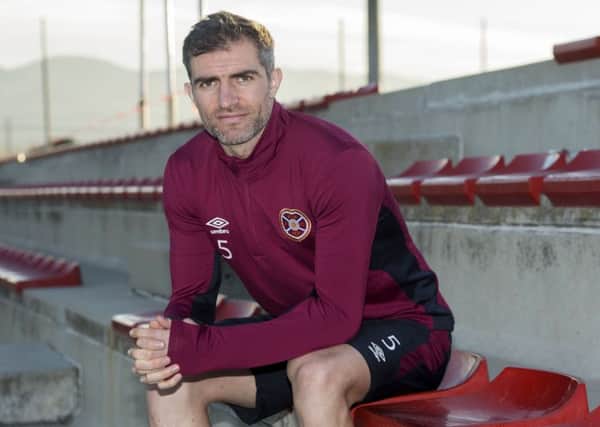 Aaron Hughes wants to lift the Scottish Cup with Hearts. Pic: Craig Foy/SNS