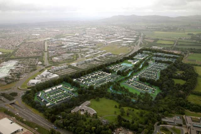 Housing as well as primary and nursery schools and a park are backed by Sir David Murray.
