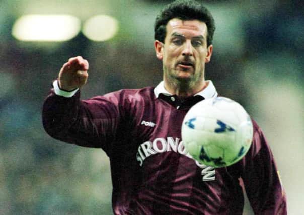 Dave McPherson marshalled the Hearts defence superbly