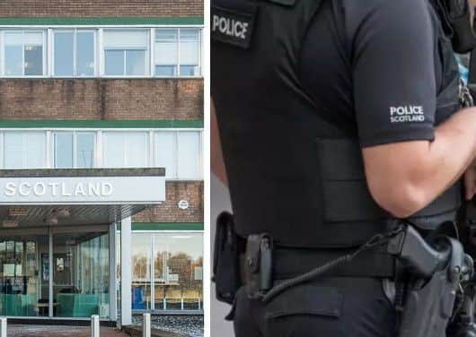 The incident happened at Fettes police station