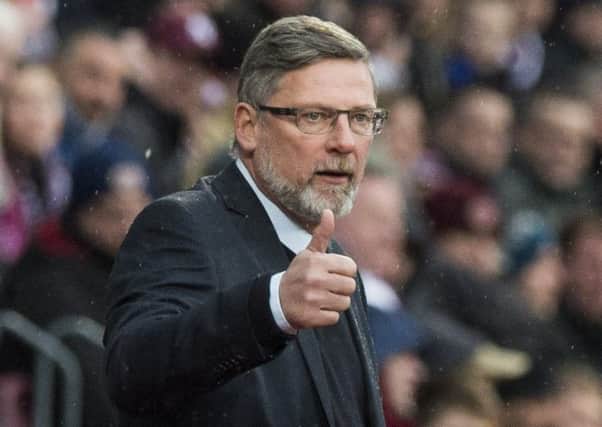 Craig Levein feels Hearts can only improve on last weekend's performance