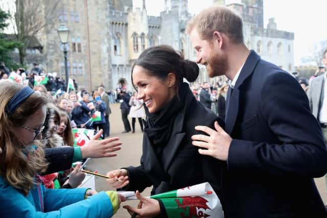 Prince Harry and Meghan Markle are visiting Edinburgh today. Picture: Chris Jackson/Getty Images