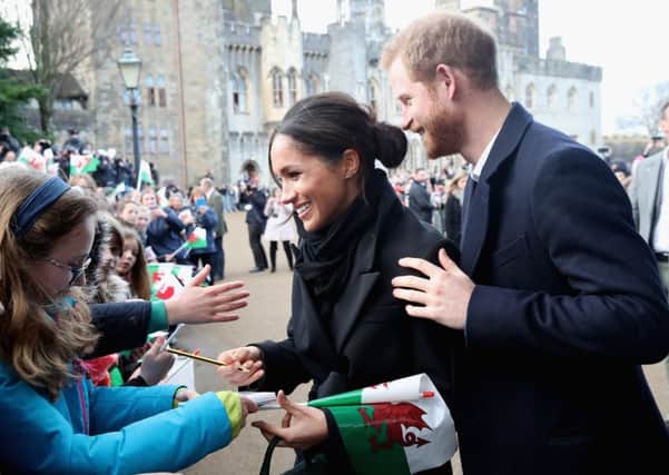 Prince Harry and Meghan Markle are visiting Edinburgh today. Picture: Chris Jackson/Getty Images