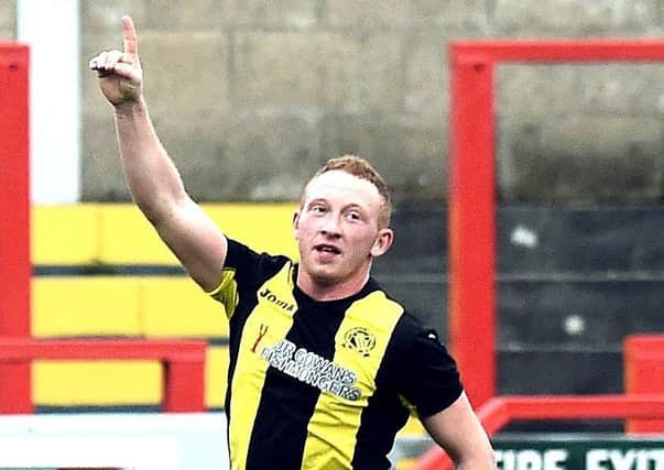 Louis Swanson opened the scoring for Lothian Thistle Hutchison Vale