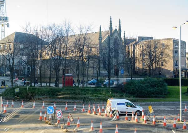 The trees at Picardy Place are to be moved. Picture: TSPL