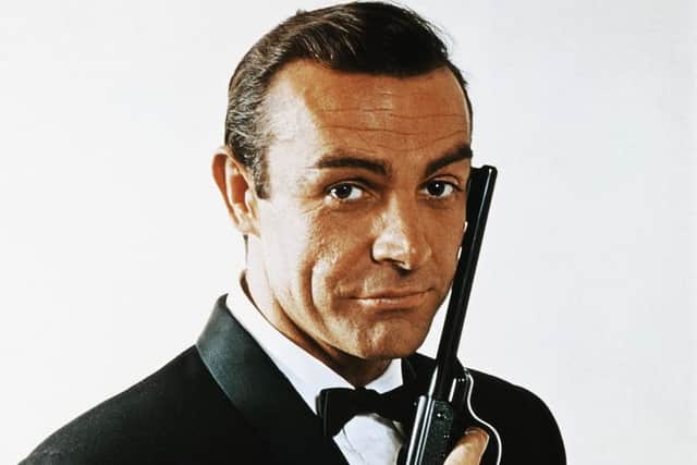 Sean Connery in classic Bond pose. Picture: Bettmann/Corbis