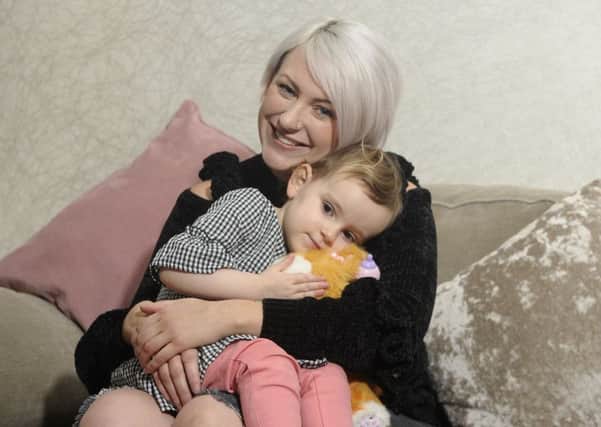 Danielle Marr with two-year-old daughter, Zara. Picture: Neil Hanna