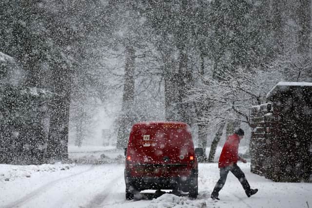 Heavy snow is set to fall across Scotland. Picture; PA