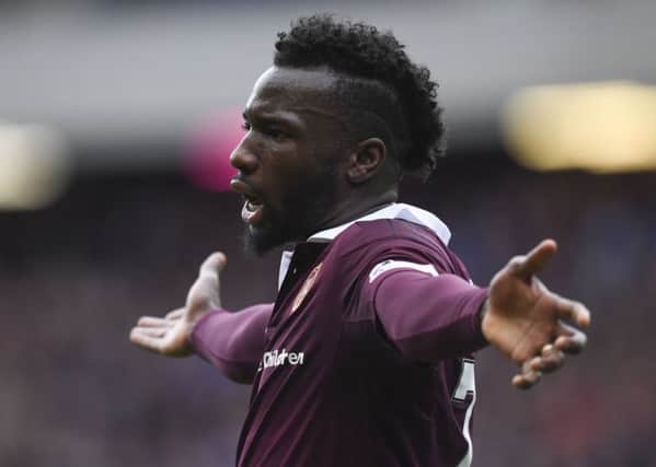 Esmael Goncalves says racial abuse played a part in his decision to leave Hearts in January. Picture: SNS
