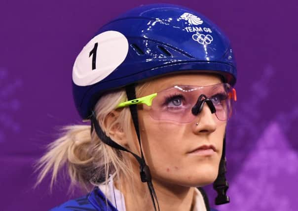 Elise Christie has put the heartache of Tuesdays 500m final behind her and has her sights set on a medal. Pic: PA