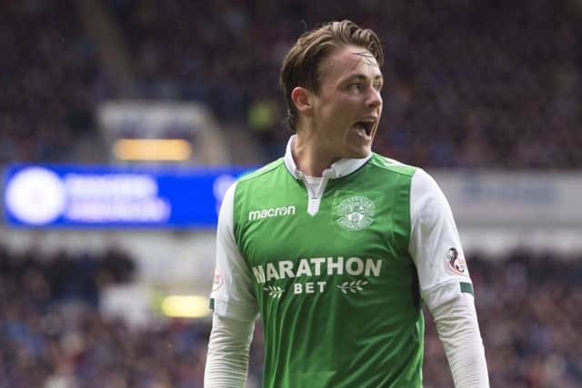 Scott Allan will make his second home debut for Hibs. Picture: SNS Group