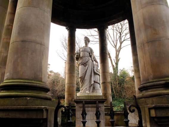 A statue of greek goddess of health Hygeia stands atop of St Bernard's Well (Photo: TSPL)